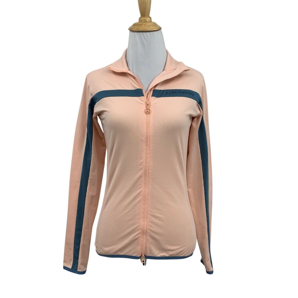 J Lindeberg Jacket Womens XS Extra Small Seasonal Janice Mid Layer Fleece Lined